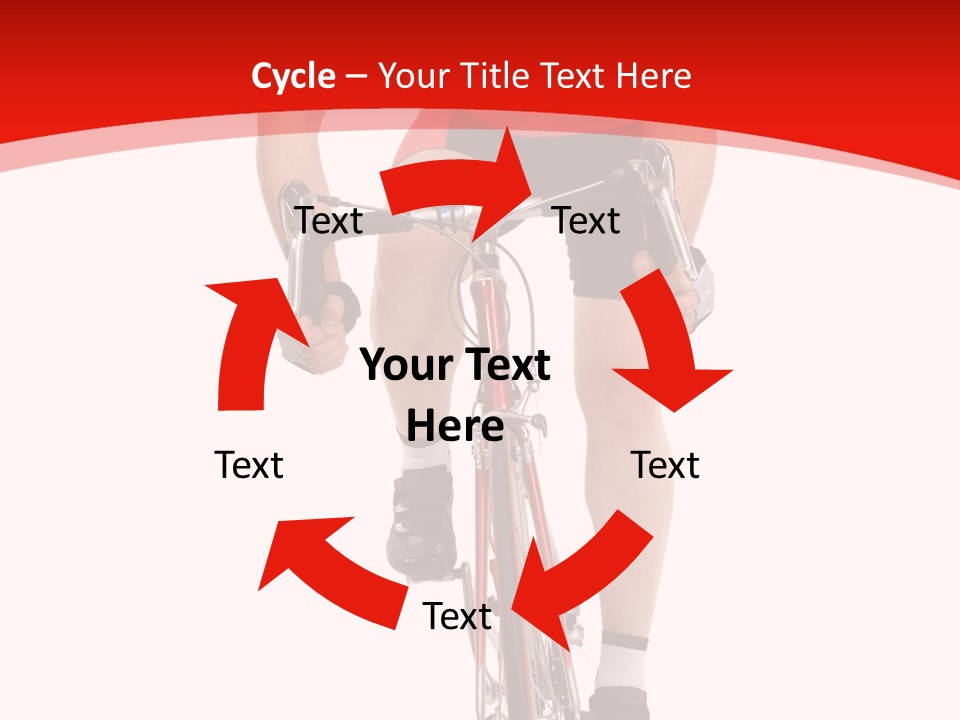 Sportsman Champion Run PowerPoint Template