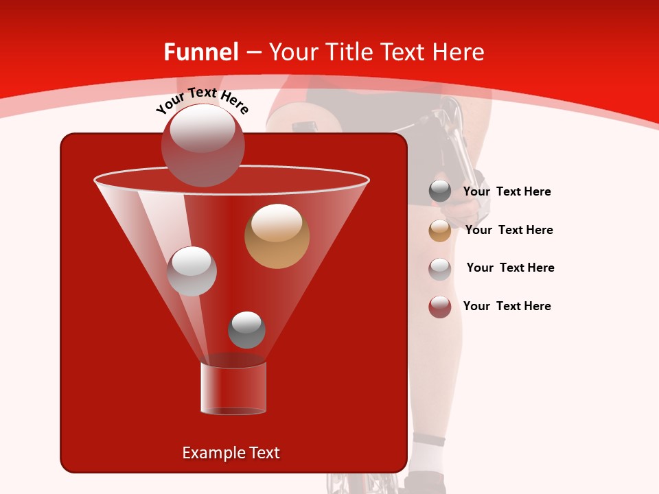 Sportsman Champion Run PowerPoint Template