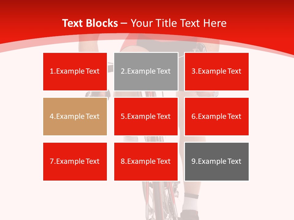 Sportsman Champion Run PowerPoint Template
