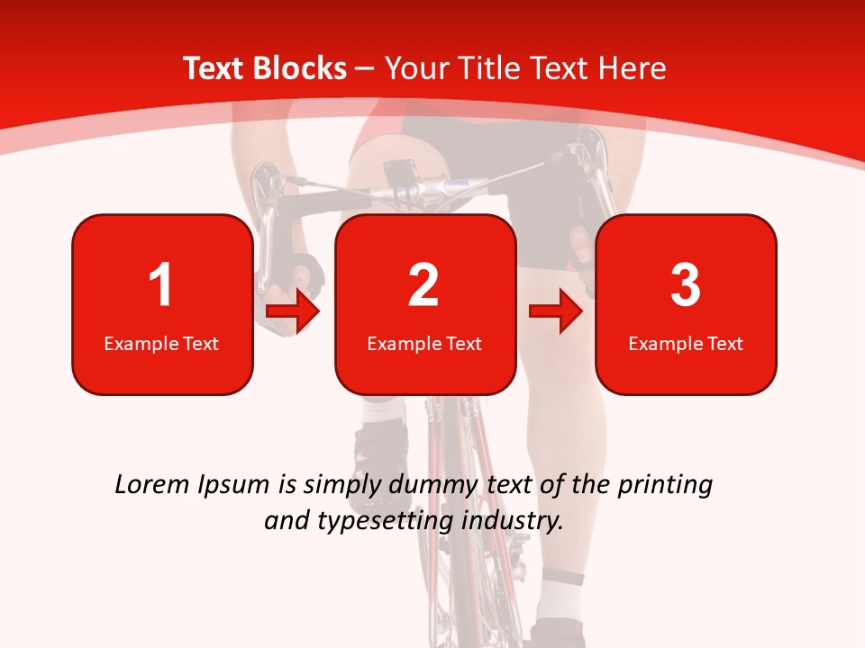 Sportsman Champion Run PowerPoint Template