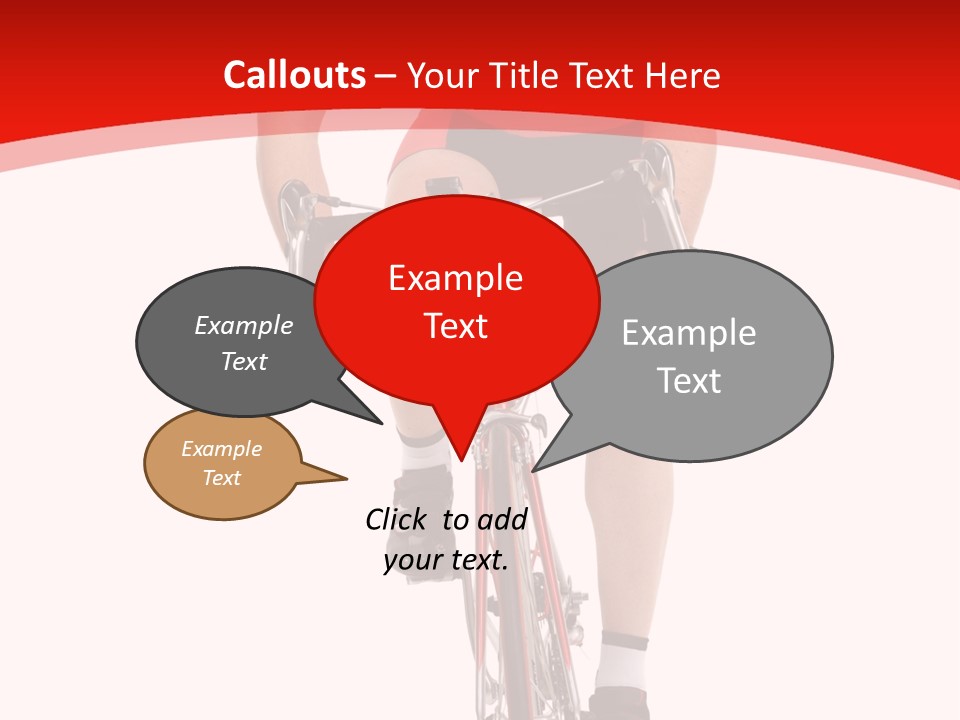 Sportsman Champion Run PowerPoint Template