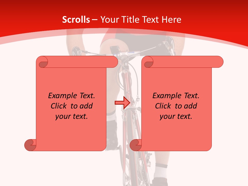 Sportsman Champion Run PowerPoint Template