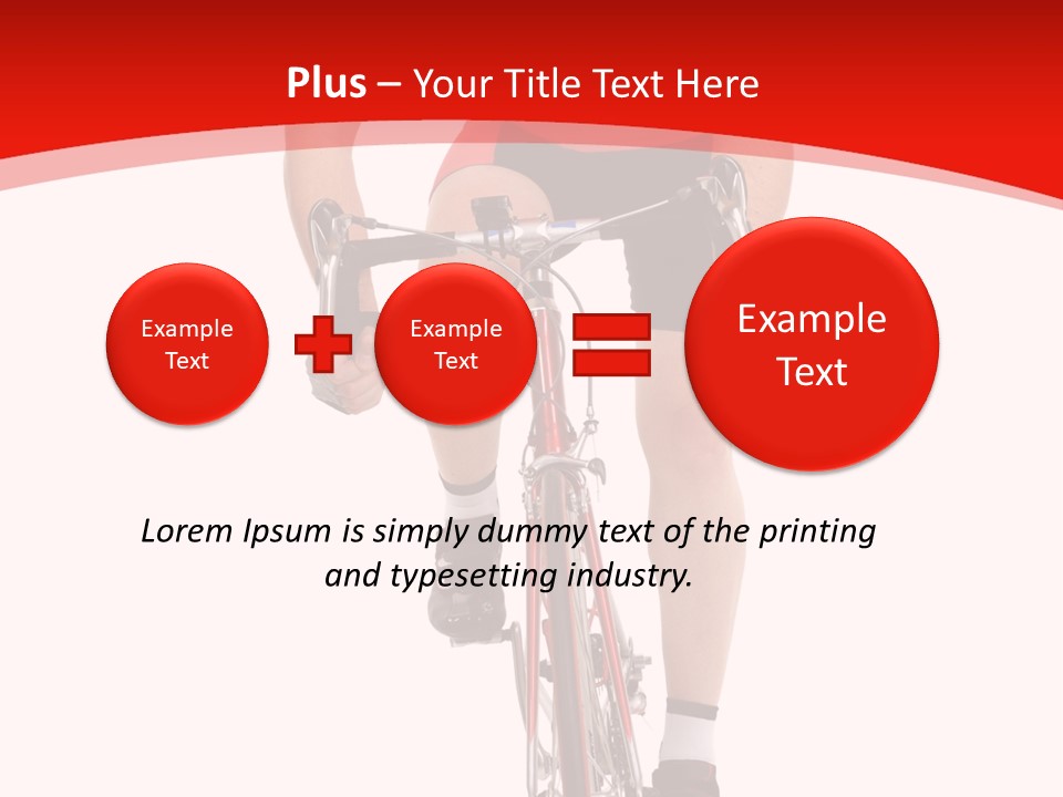 Sportsman Champion Run PowerPoint Template