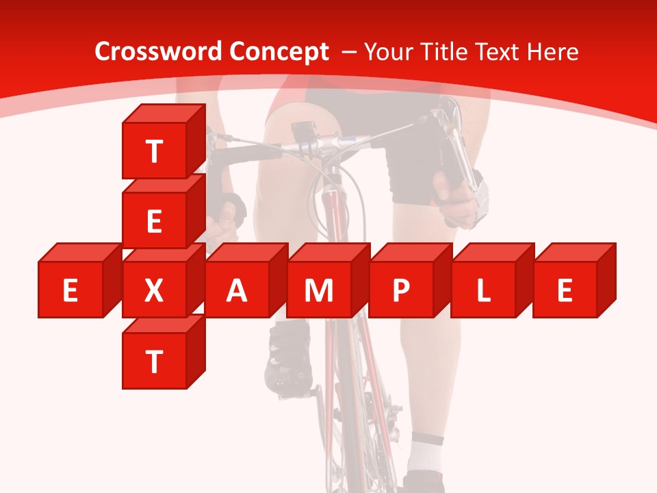 Sportsman Champion Run PowerPoint Template