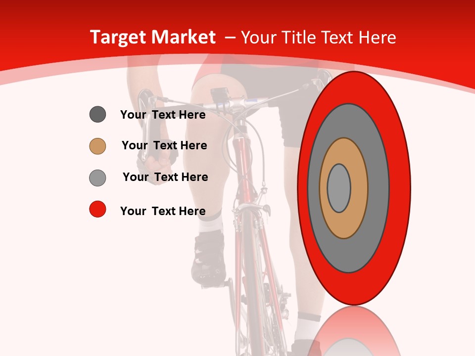 Sportsman Champion Run PowerPoint Template