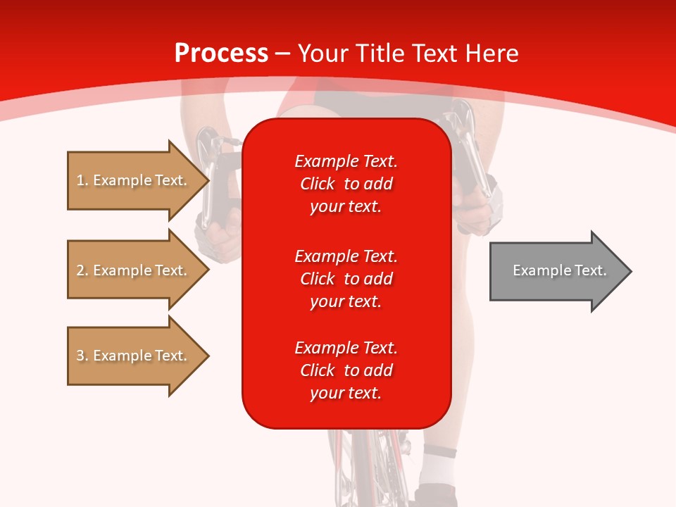 Sportsman Champion Run PowerPoint Template
