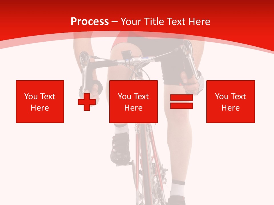 Sportsman Champion Run PowerPoint Template