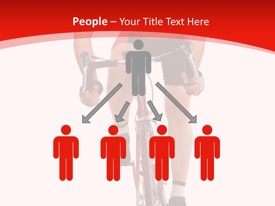 Sportsman Champion Run PowerPoint Template