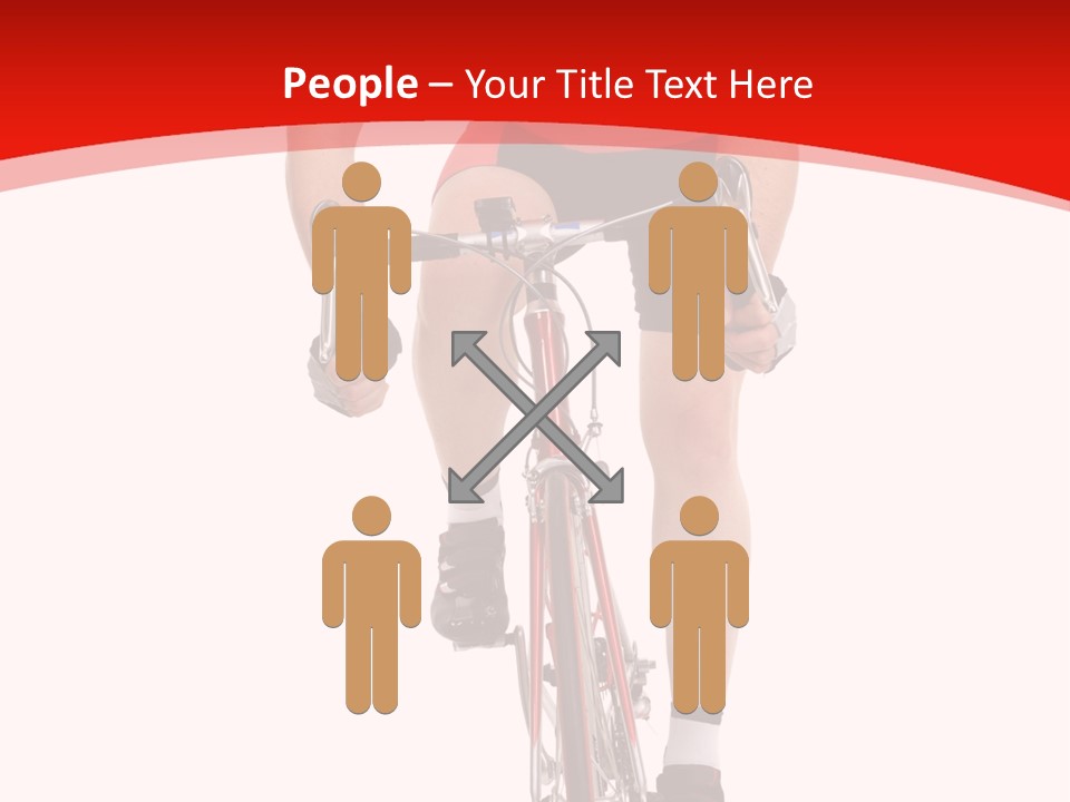 Sportsman Champion Run PowerPoint Template