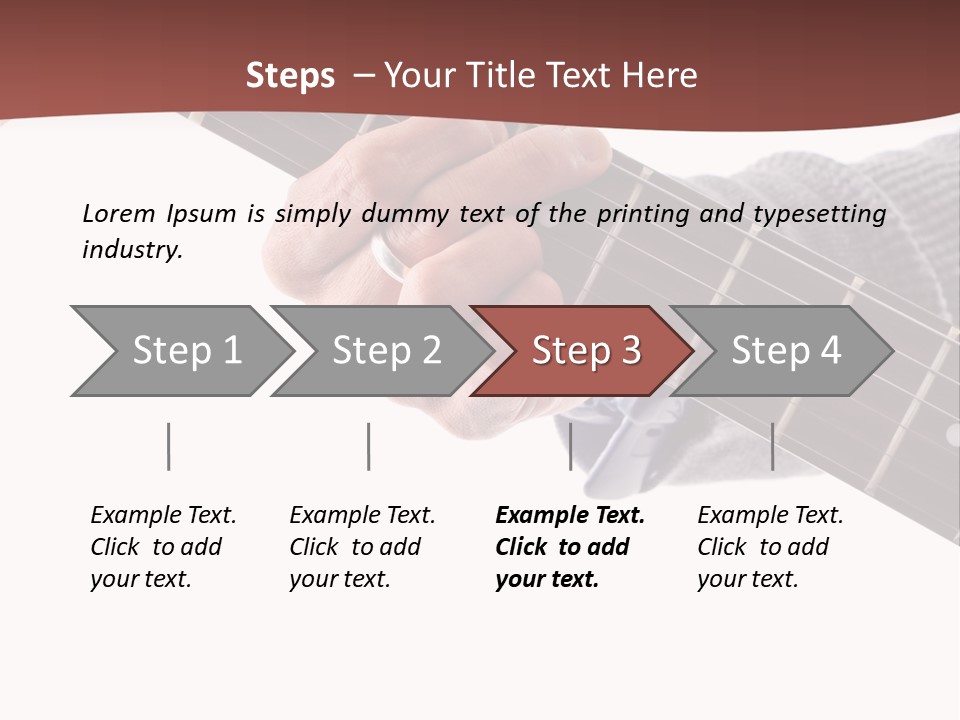 Concert Concept Roll PowerPoint Template