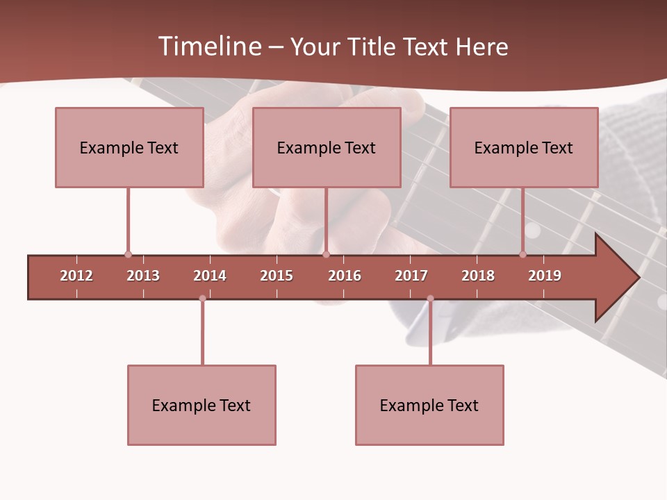 Concert Concept Roll PowerPoint Template