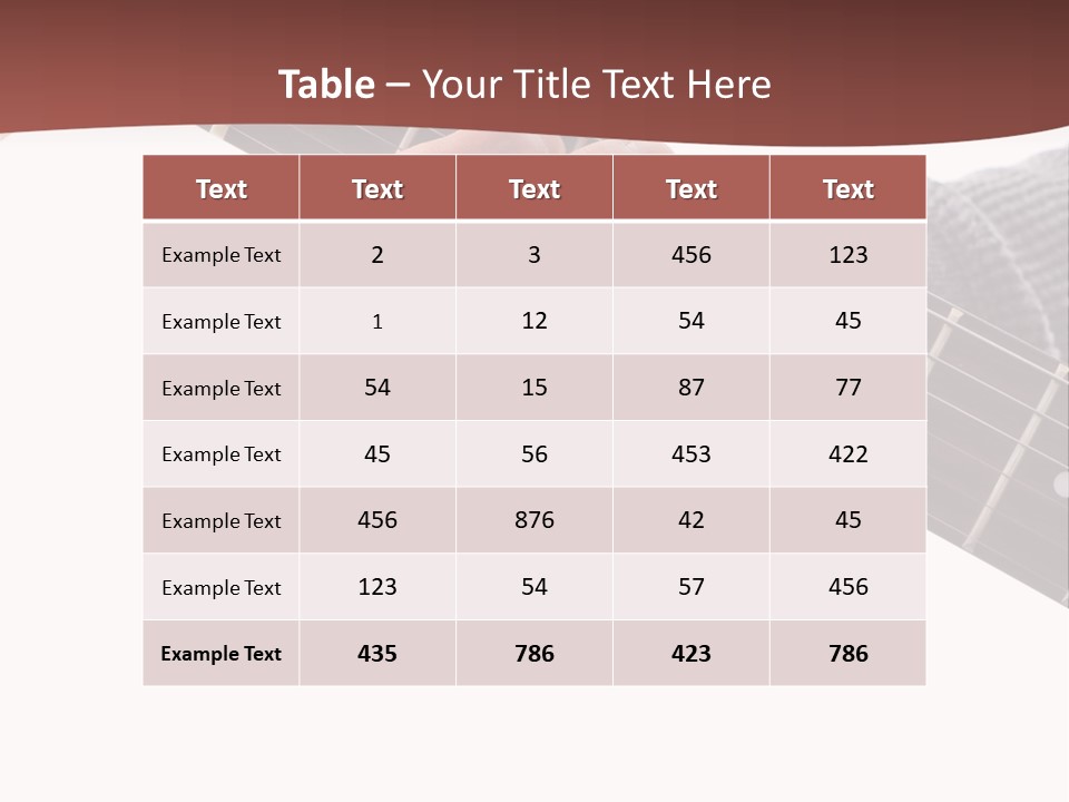 Concert Concept Roll PowerPoint Template