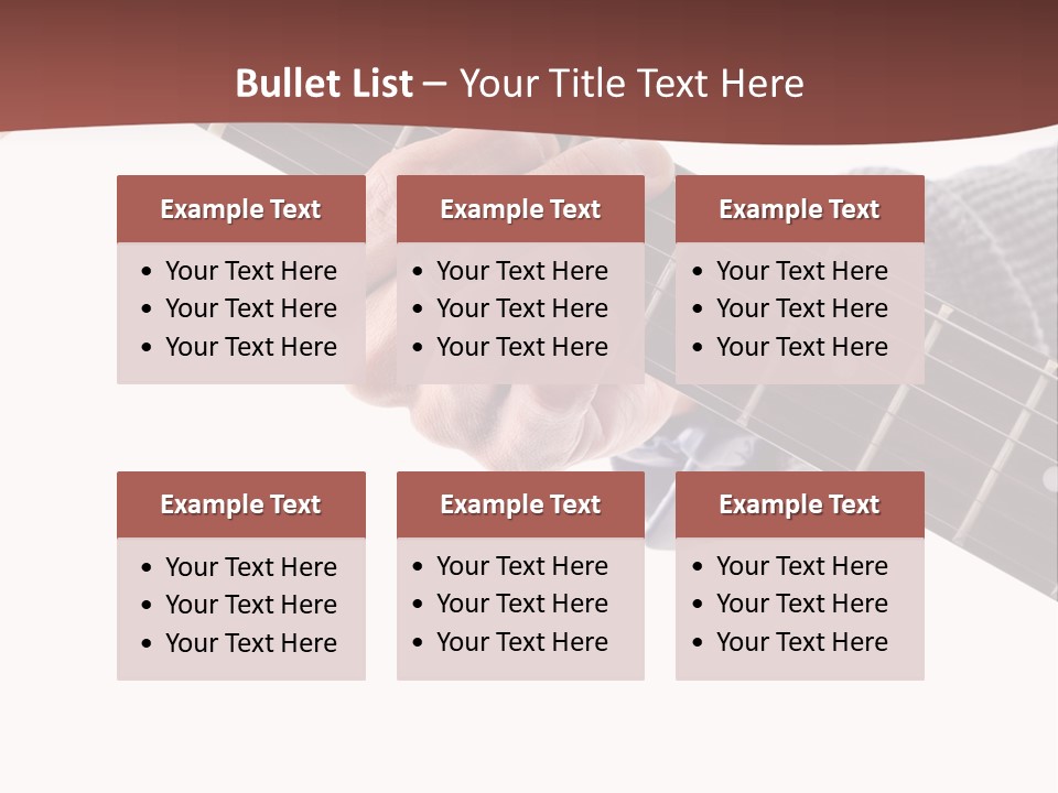 Concert Concept Roll PowerPoint Template