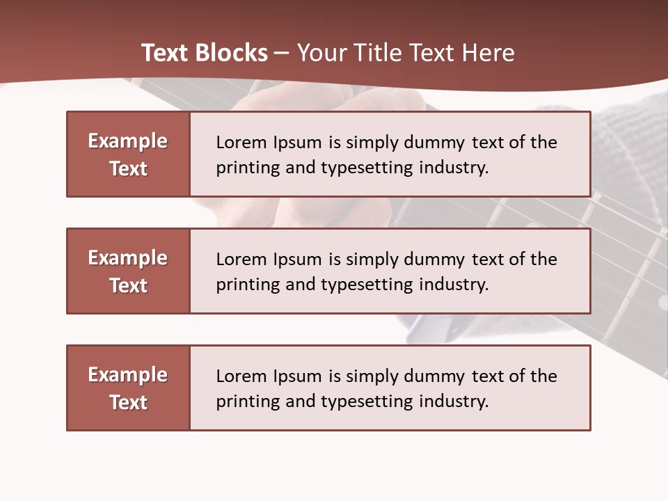Concert Concept Roll PowerPoint Template