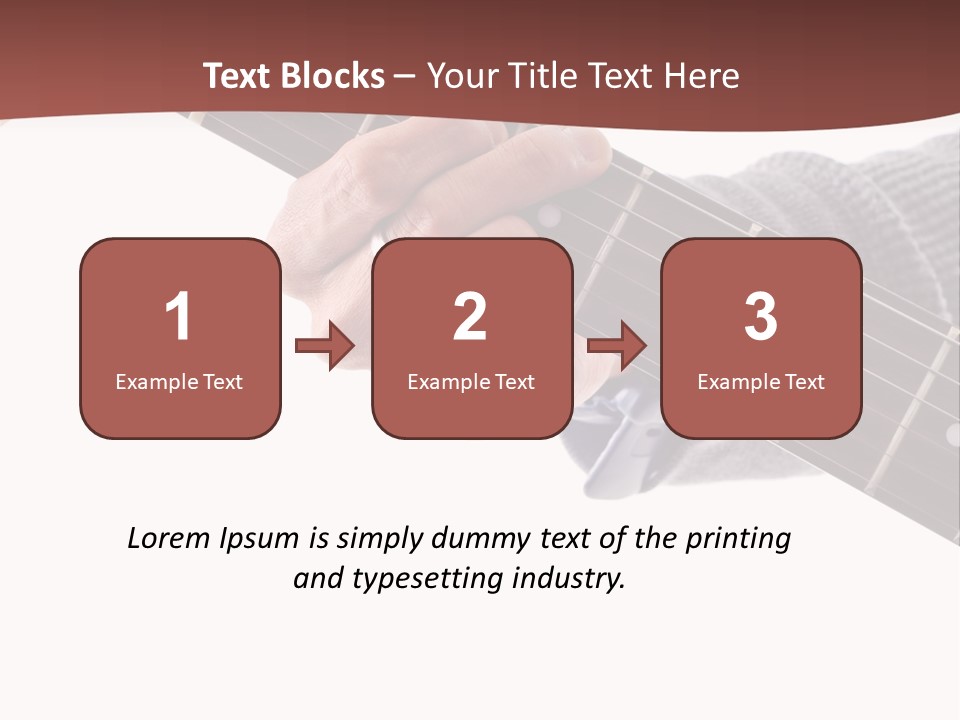 Concert Concept Roll PowerPoint Template