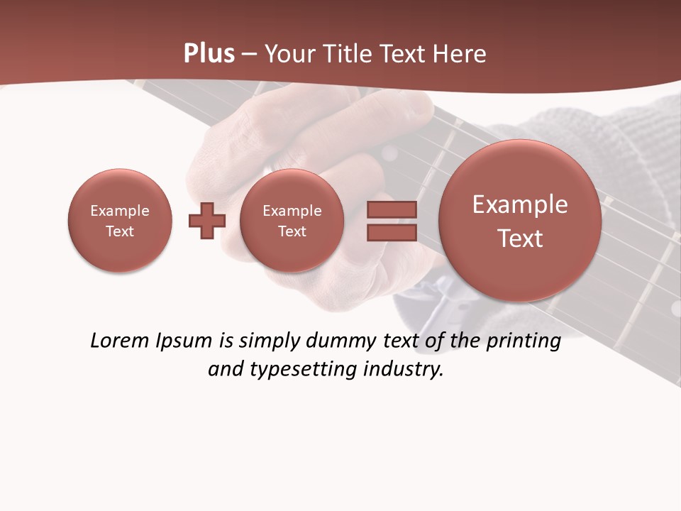 Concert Concept Roll PowerPoint Template