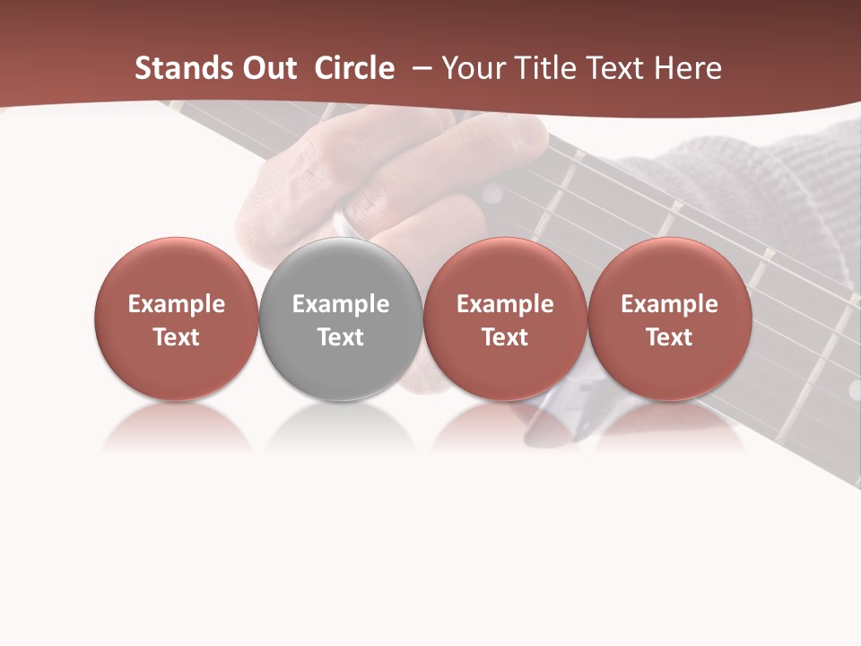 Concert Concept Roll PowerPoint Template