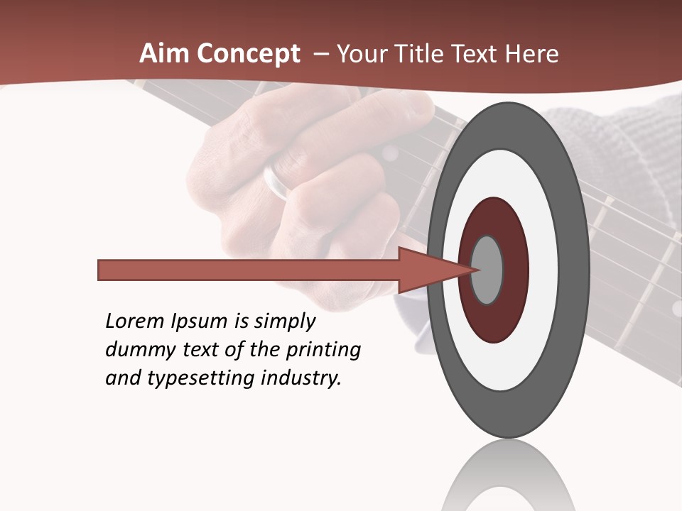 Concert Concept Roll PowerPoint Template