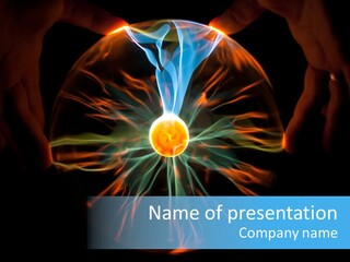 Connection Illumination Future PowerPoint Template