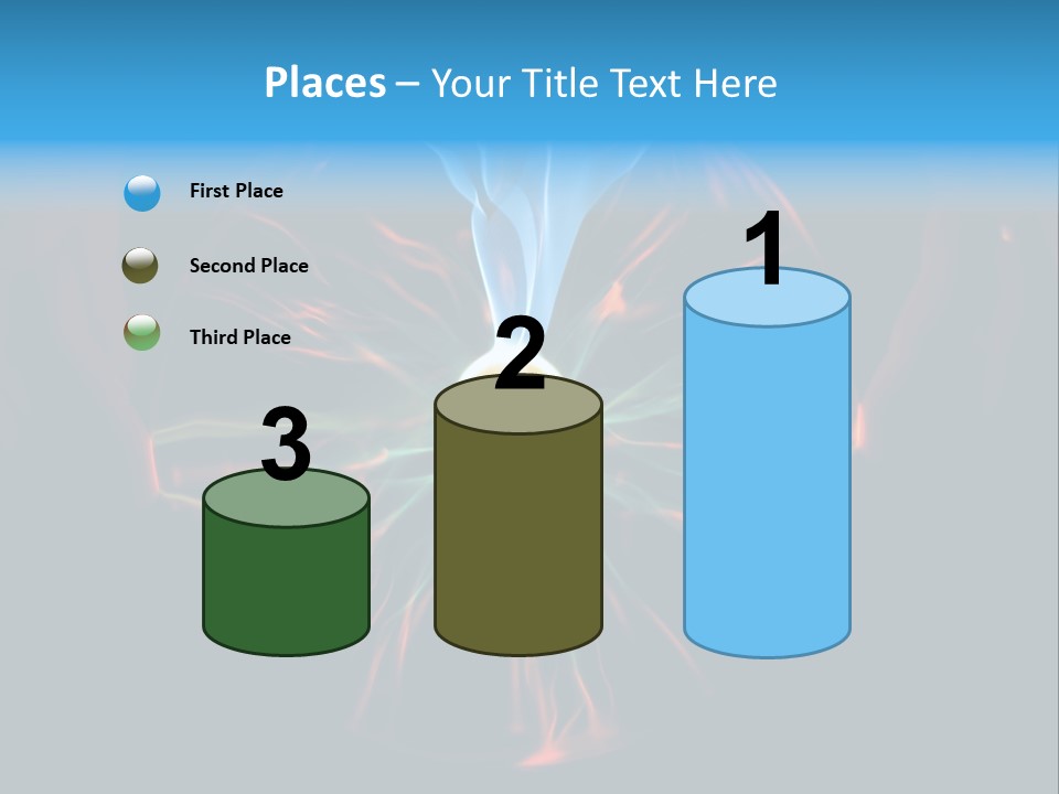 Connection Illumination Future PowerPoint Template