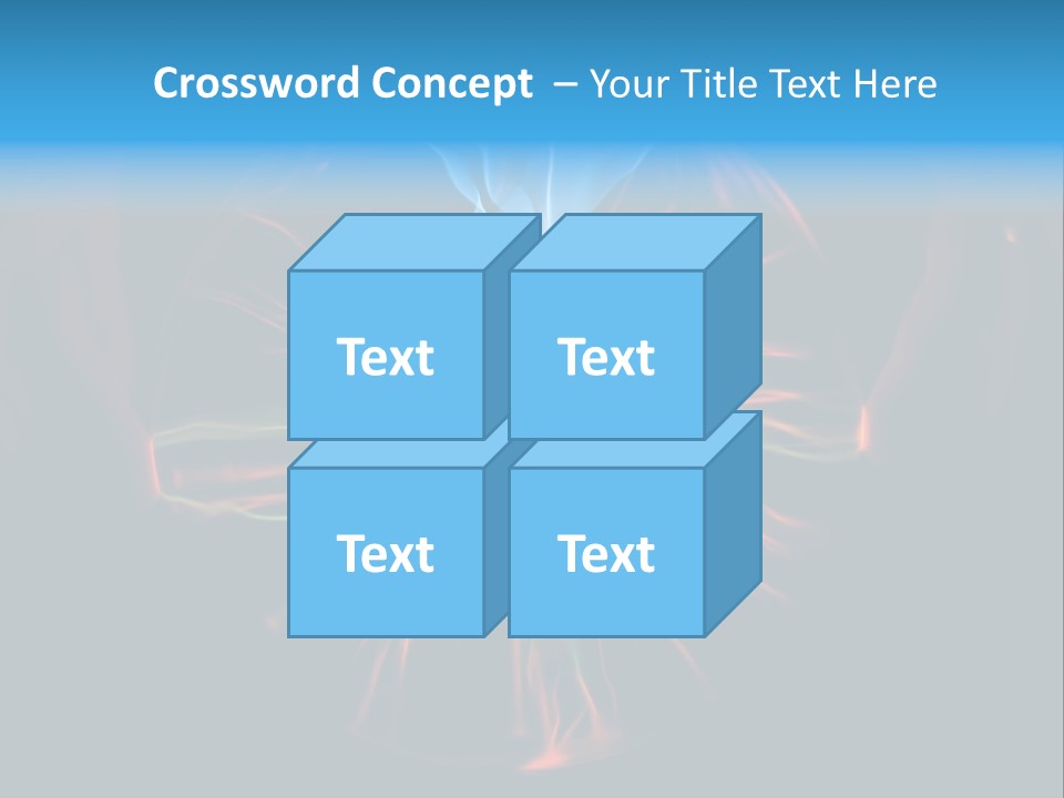 Connection Illumination Future PowerPoint Template