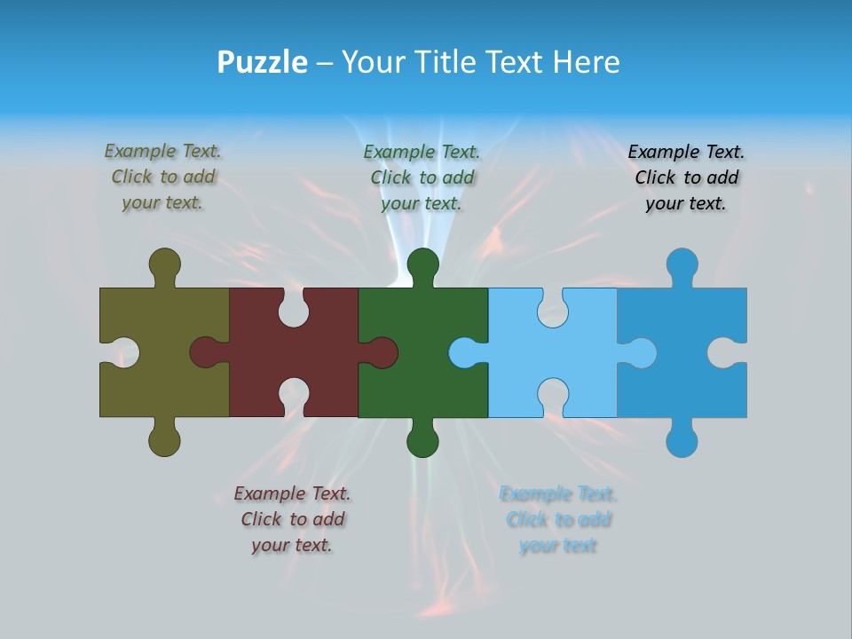 Connection Illumination Future PowerPoint Template