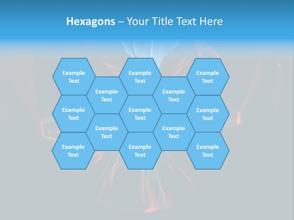Connection Illumination Future PowerPoint Template