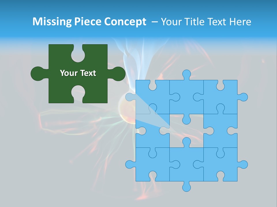 Connection Illumination Future PowerPoint Template