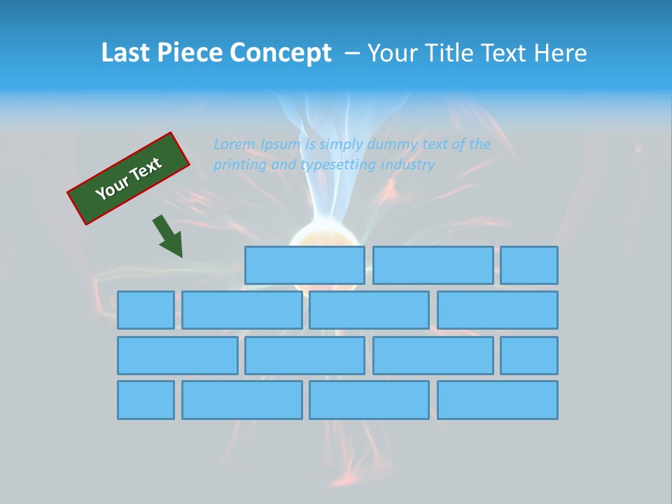 Connection Illumination Future PowerPoint Template