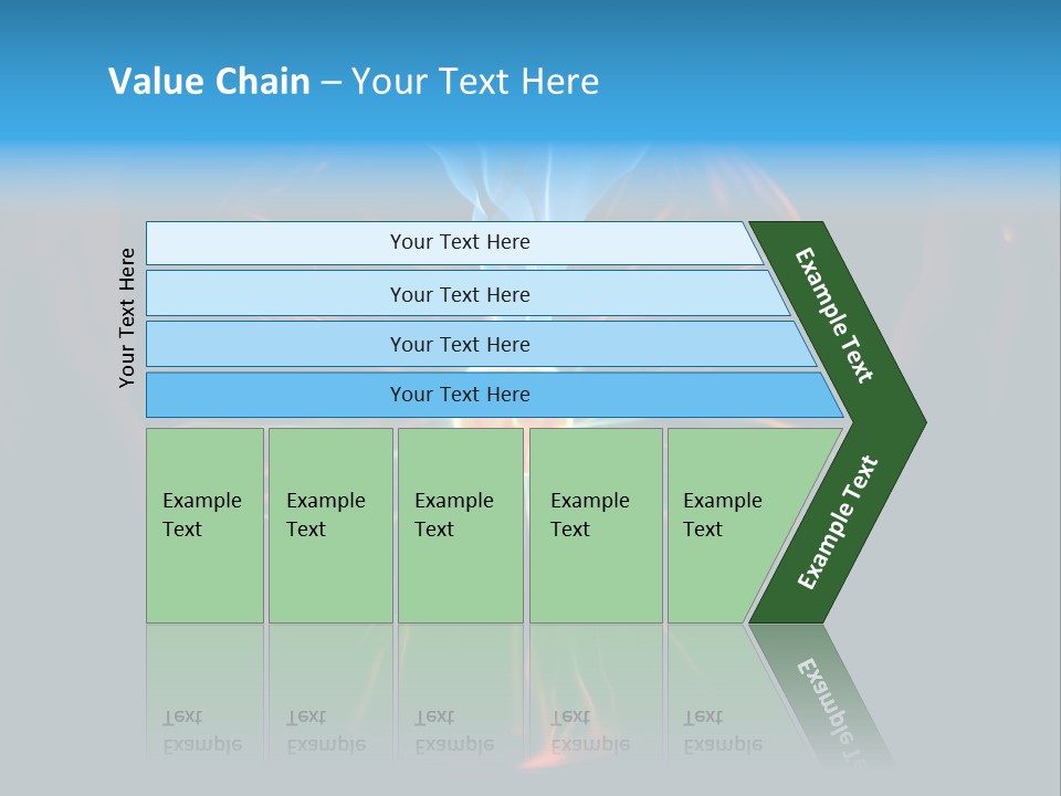 Connection Illumination Future PowerPoint Template
