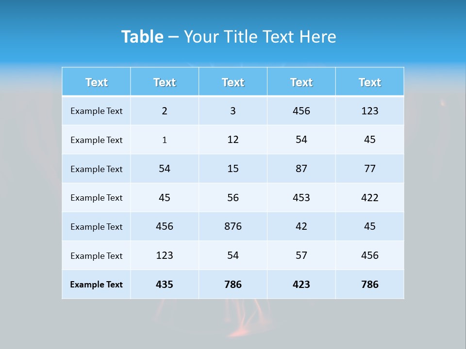 Connection Illumination Future PowerPoint Template