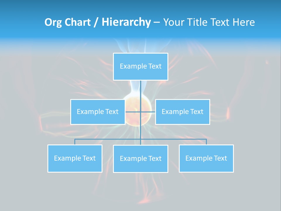 Connection Illumination Future PowerPoint Template