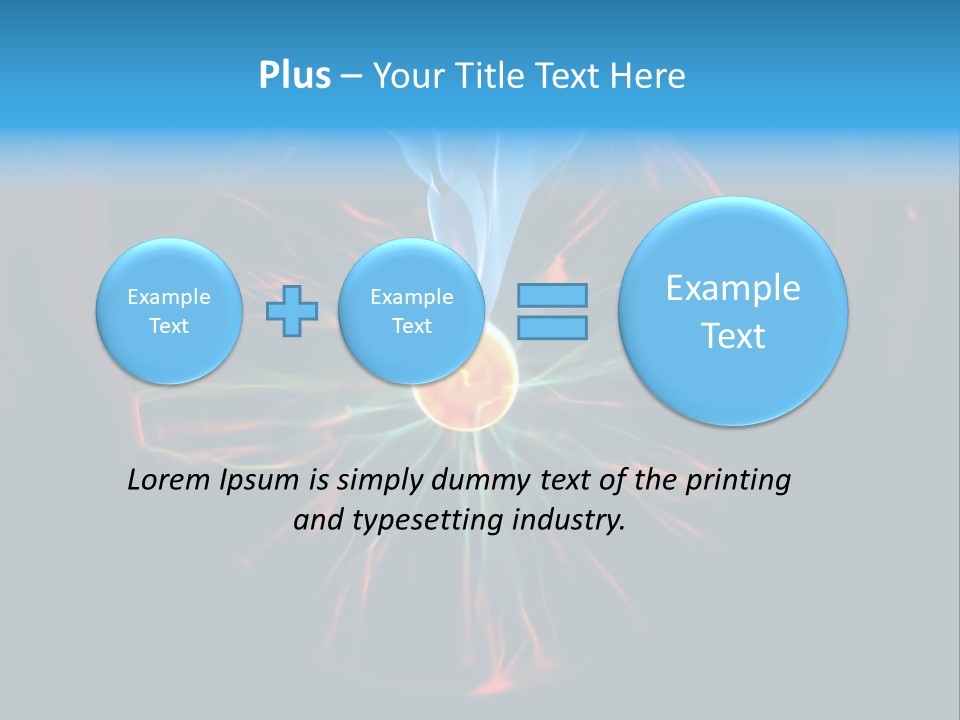 Connection Illumination Future PowerPoint Template