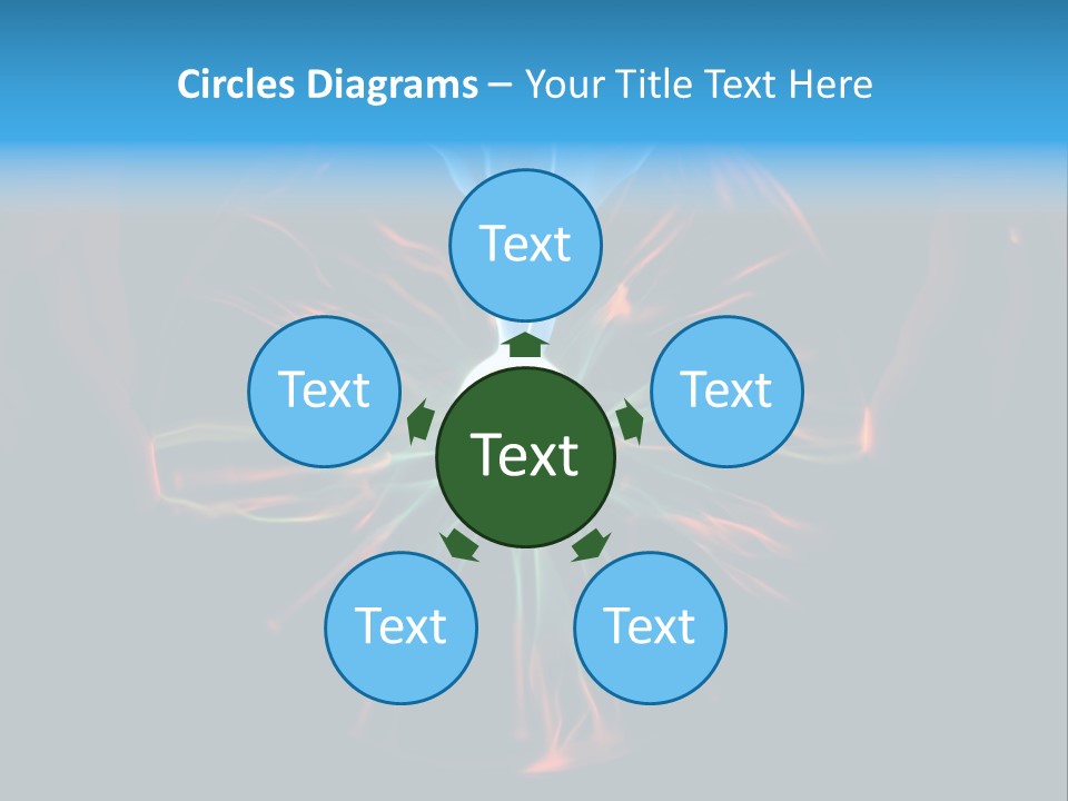 Connection Illumination Future PowerPoint Template