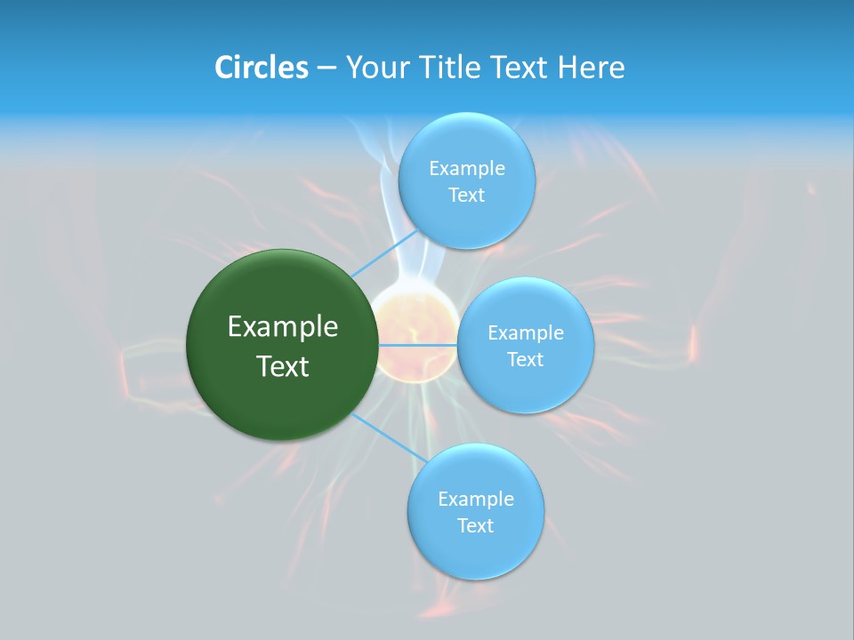 Connection Illumination Future PowerPoint Template