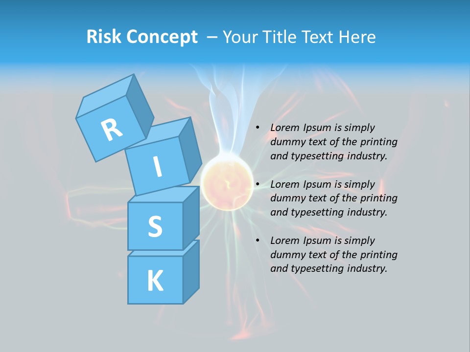 Connection Illumination Future PowerPoint Template