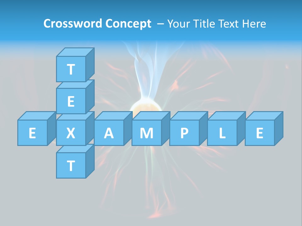Connection Illumination Future PowerPoint Template