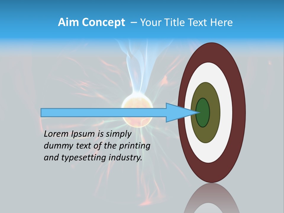 Connection Illumination Future PowerPoint Template