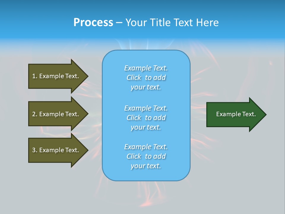Connection Illumination Future PowerPoint Template