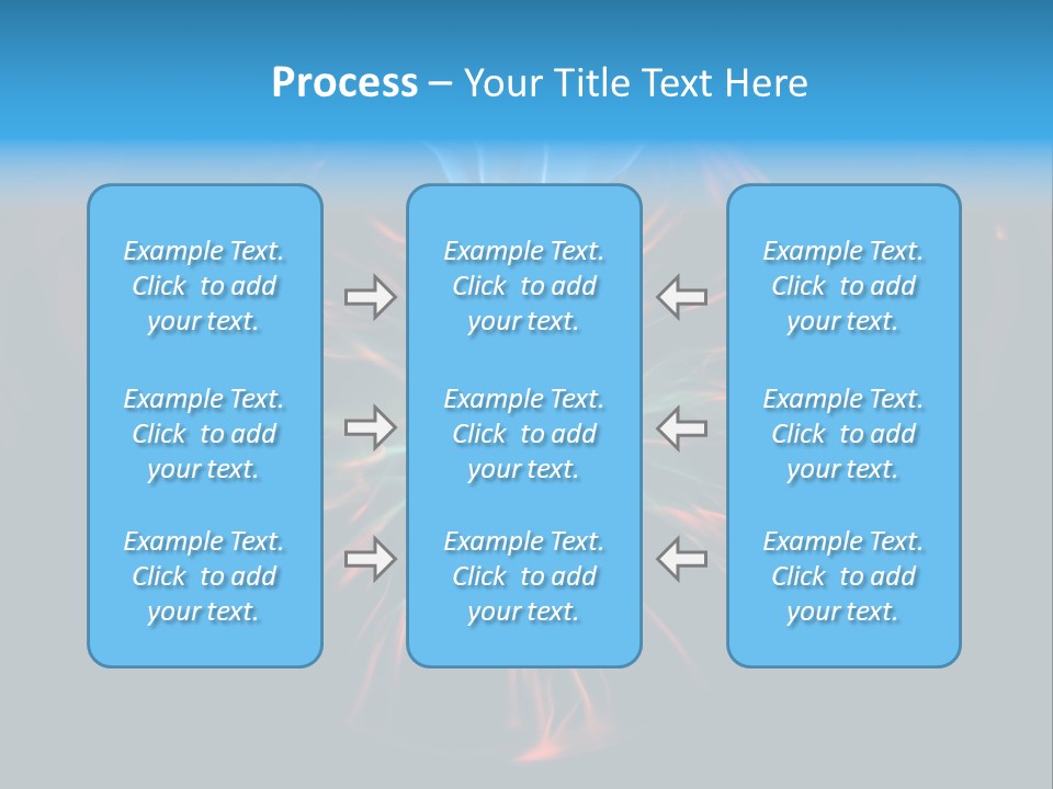 Connection Illumination Future PowerPoint Template