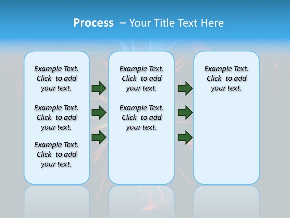 Connection Illumination Future PowerPoint Template