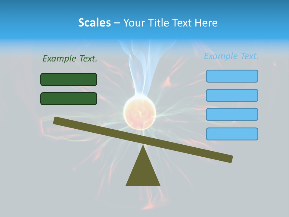 Connection Illumination Future PowerPoint Template