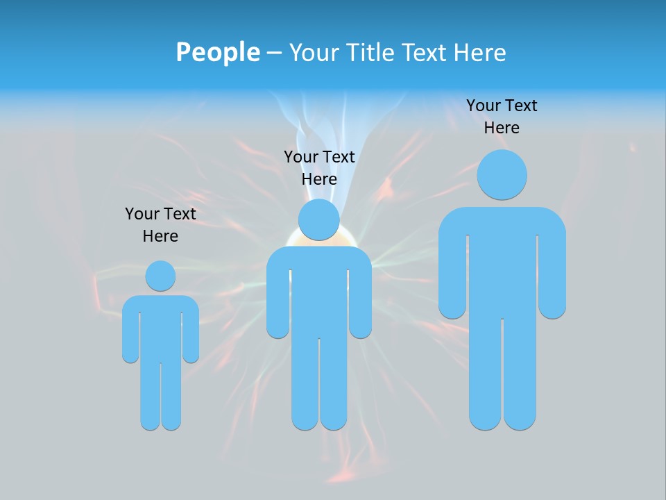 Connection Illumination Future PowerPoint Template