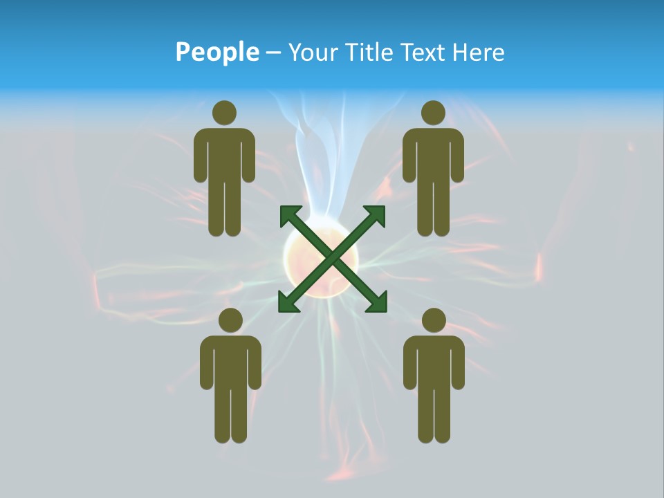 Connection Illumination Future PowerPoint Template