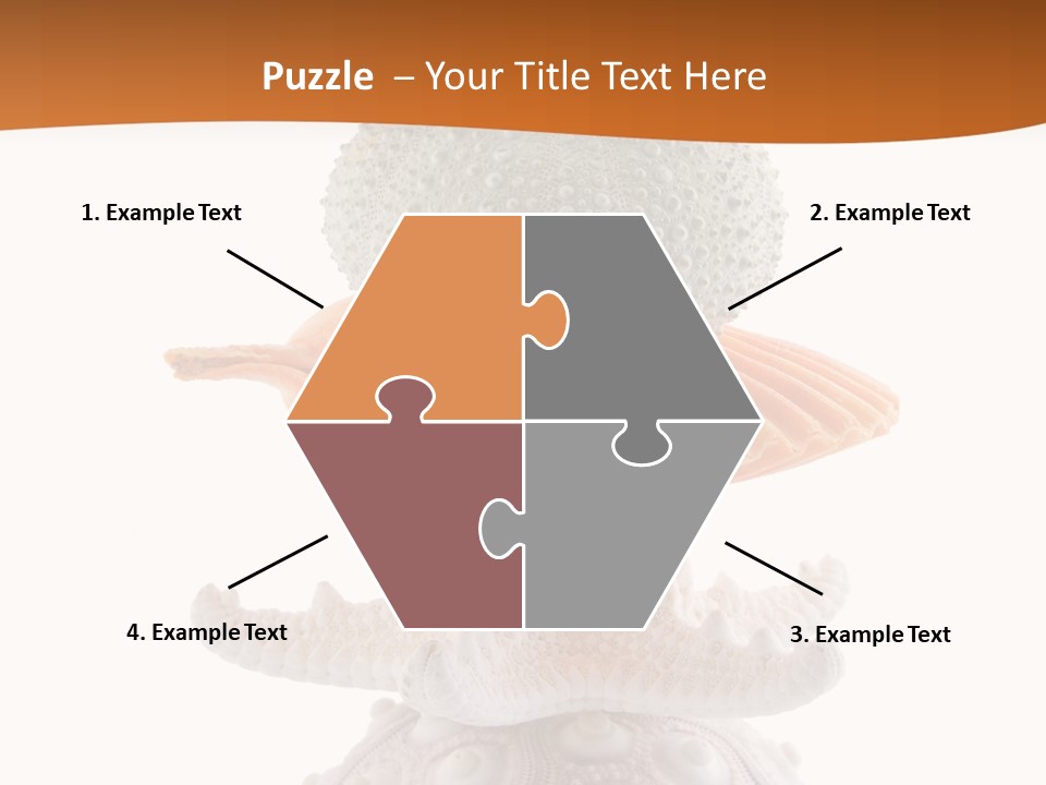 Zen Starfish Art PowerPoint Template