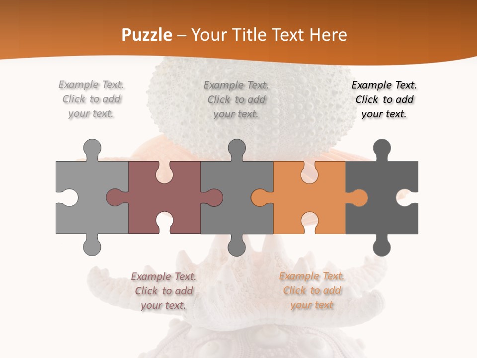 Zen Starfish Art PowerPoint Template