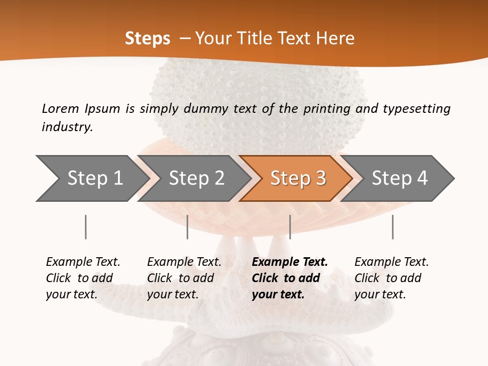 Zen Starfish Art PowerPoint Template