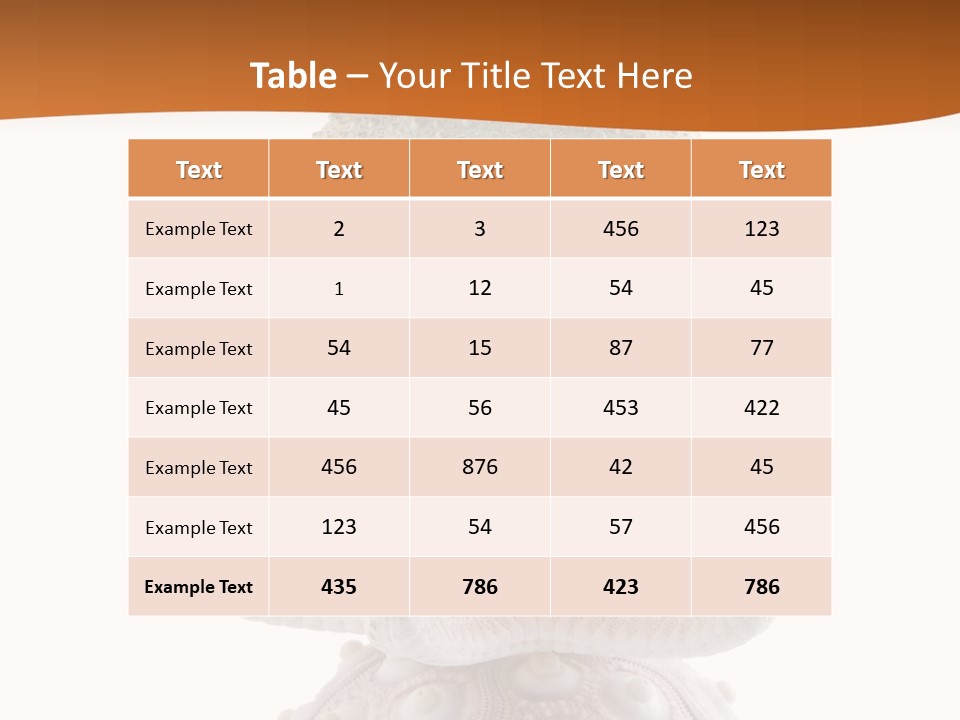 Zen Starfish Art PowerPoint Template