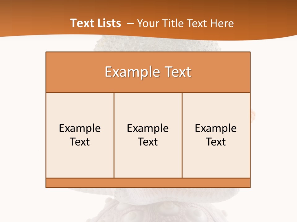 Zen Starfish Art PowerPoint Template