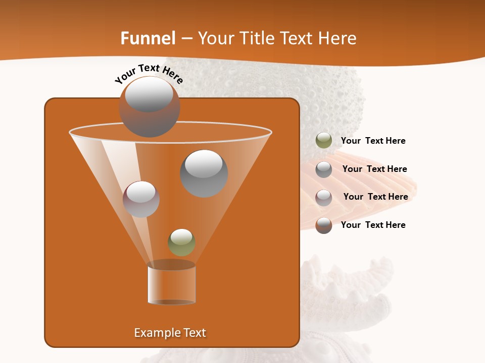 Zen Starfish Art PowerPoint Template